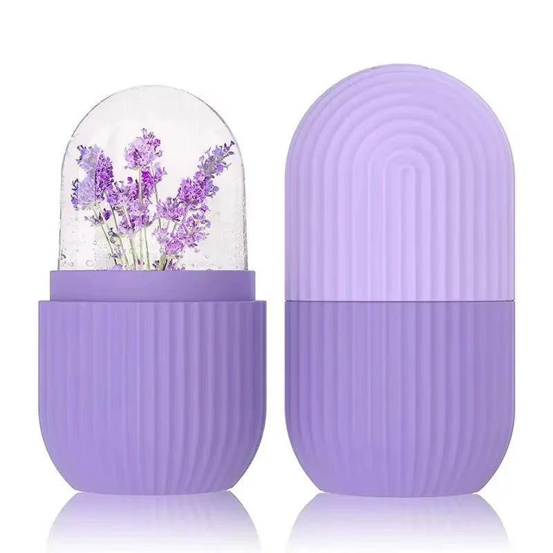 Silicone Cube Facial Ice Roller