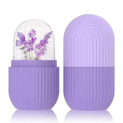 Silicone Cube Facial Ice Roller