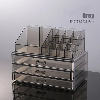 Clear Makeup Organizer Drawers