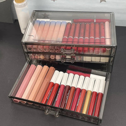 Clear Makeup Organizer Drawers